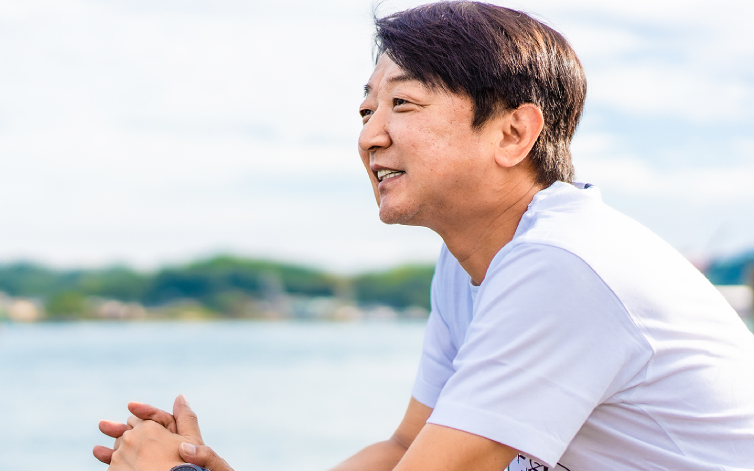 代表取締役社長のポートレート写真